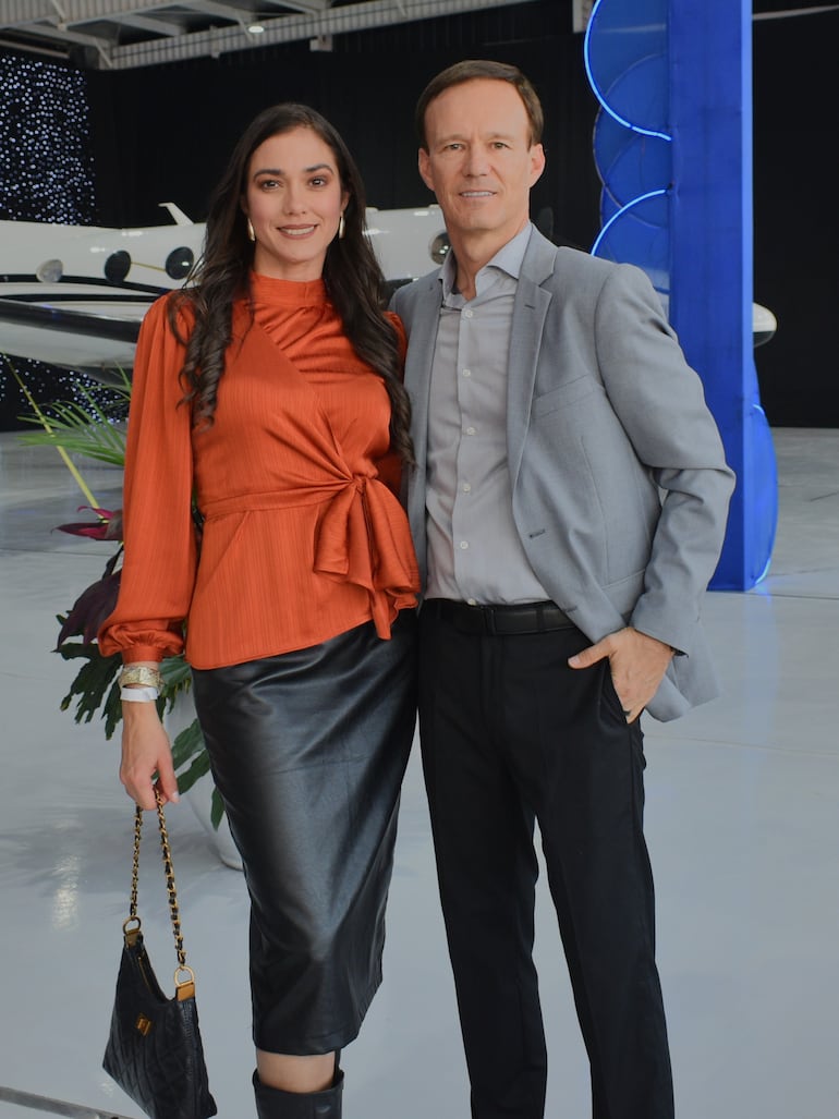 Magdalena Bertoli de Szopa y Juan Andrés Szopa.