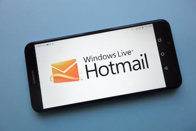 Windows live Hotmail.