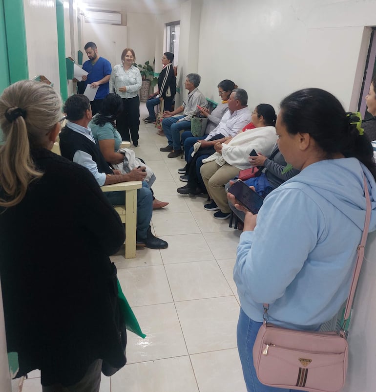 Los benefiados expresaron su agradecimiento por la asistencia recibida