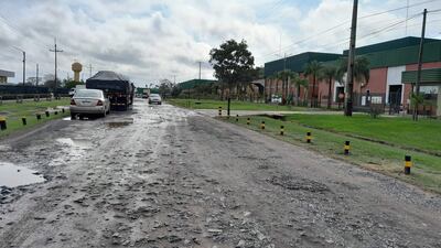 Vista del parque industrial de Villeta en donde están instaladas varias industrias. La ciudad cuenta con más de 80 industrias en diferentes puntos.
