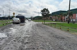 Vista del parque industrial de Villeta en donde están instaladas varias industrias. La ciudad cuenta con más de 80 industrias en diferentes puntos.