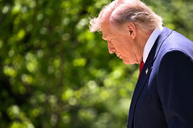 Donald Trump, presidente de los Estados Unidos.