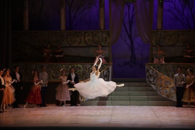 Macarena Vallejo en el estreno, el viernes pasado, en el rol de Cenicienta.