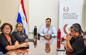 El titular de la Dirección Nacional de Tránsito, Luis Fernando González.