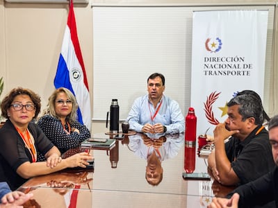 El titular de la Dirección Nacional de Tránsito, Luis Fernando González.