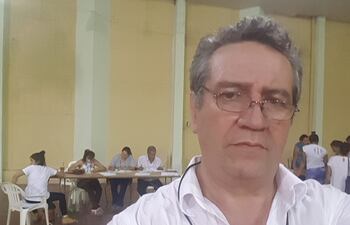 Venancio Díaz Escobar, titular de la Caja Municipal de Jubilaciones.