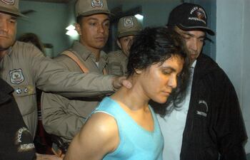 Carmen Villalba fue recapturada por la Policía el 2 de julio de 2004, una semana después de haberse fugado del Buen Pastor.