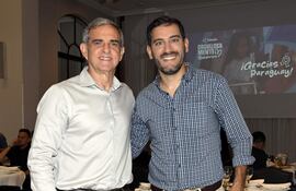 Vicente Scavone y Víctor Ibarrola.