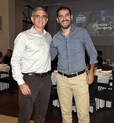 Vicente Scavone y Víctor Ibarrola. 