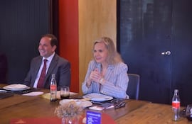 Arnaldo Samaniego y lilian samaniego con Capadei