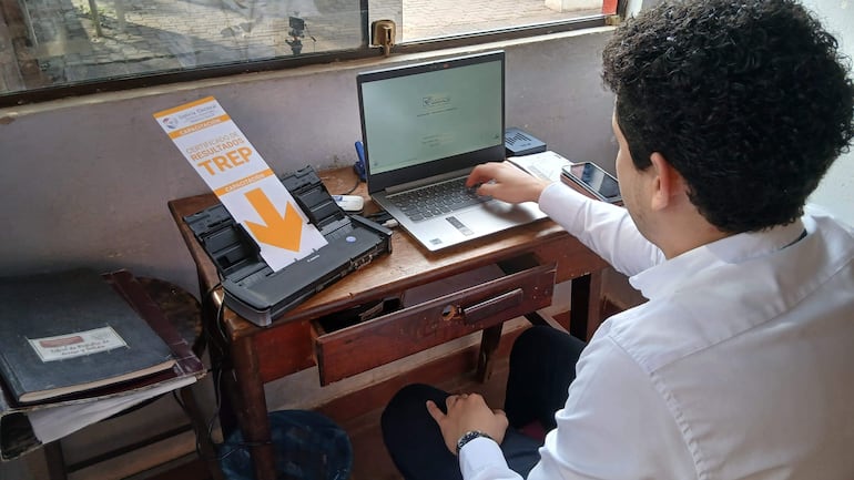 Villarrica: Ponen a prueba el TREP en 19 locales de votación rumbo a las municipales.
