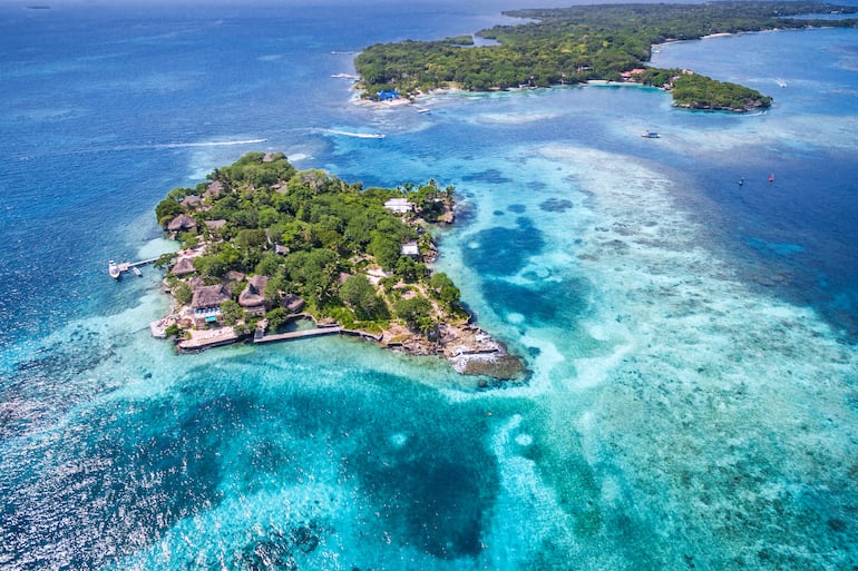 Islas del Rosario, Colombia.