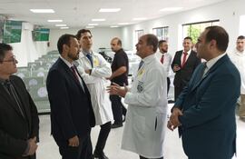 Inauguran mejoras en el área de consultas ambulatorias del Hospital de Clínicas de la Facultad de Ciencias Médicas.