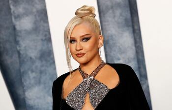 La cantante Christina Aguilera.
