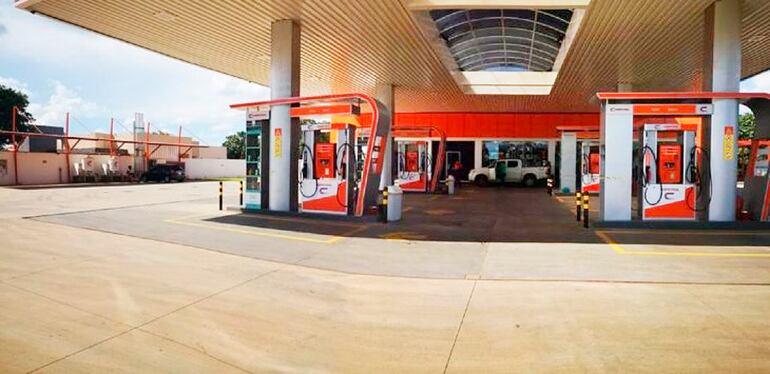   Esta estación de servicio de Coronel Bogado ahora es del Estado. 