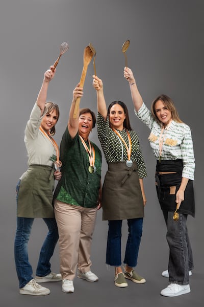 Las chefs mundialistas celebran la medalla obtenida en Estados Unidos.