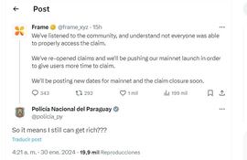 Departamento Especializado en Investigación del Cibercrimen confirmaron que la cuenta de la red social X de la Policía Nacional fue hackeada.