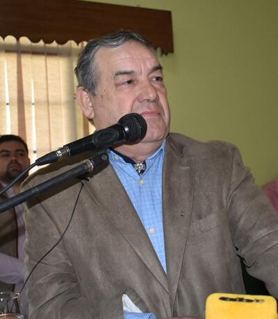 El diputado Eulalio "Lalo" Gomes, muerto en un opertivo fiscal-policial en su vivienda de Pedro Juan Caballero.