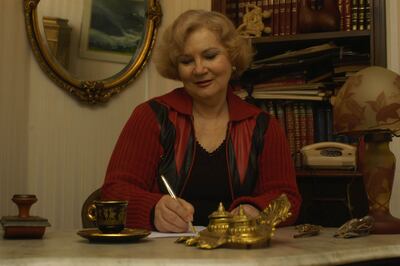 La escritora Neida Bonnet de Mendonca durante una entrevista concedida a ABC en el año 2005.