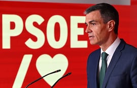 Pedro Sánchez, líder del Partido Socialista español y jefe de Gobierno de España.