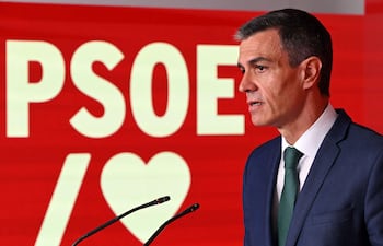 Pedro Sánchez, líder del Partido Socialista español y jefe de Gobierno de España.