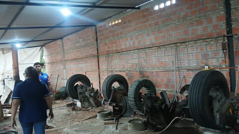 La vulcanizadora no cuenta con una autorización del Ministerio de Ambiente y Desarrolo Sostenible (Mades).