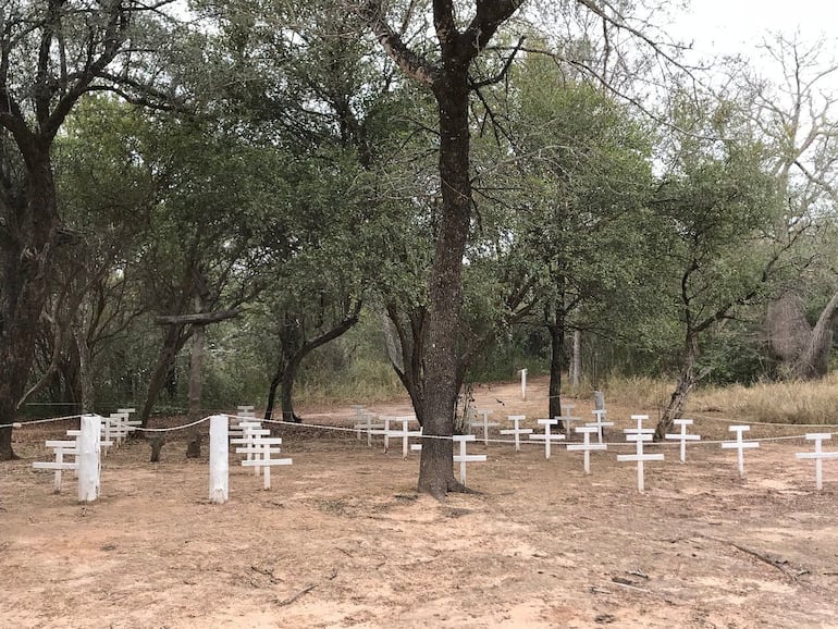 Cementerio histórico del Fortín Boquerón. 