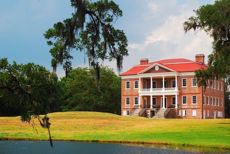 Drayton Hall en Charleston, Carolina del Sur.