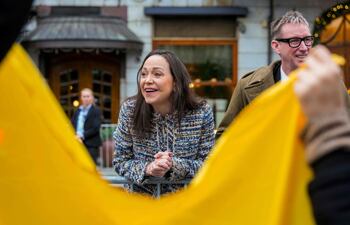 La líder opositora venezolana María Corina Machado, ganadora del Premio Nobel de la Paz 2025.