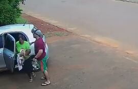 Hernandarias bebé bomberos