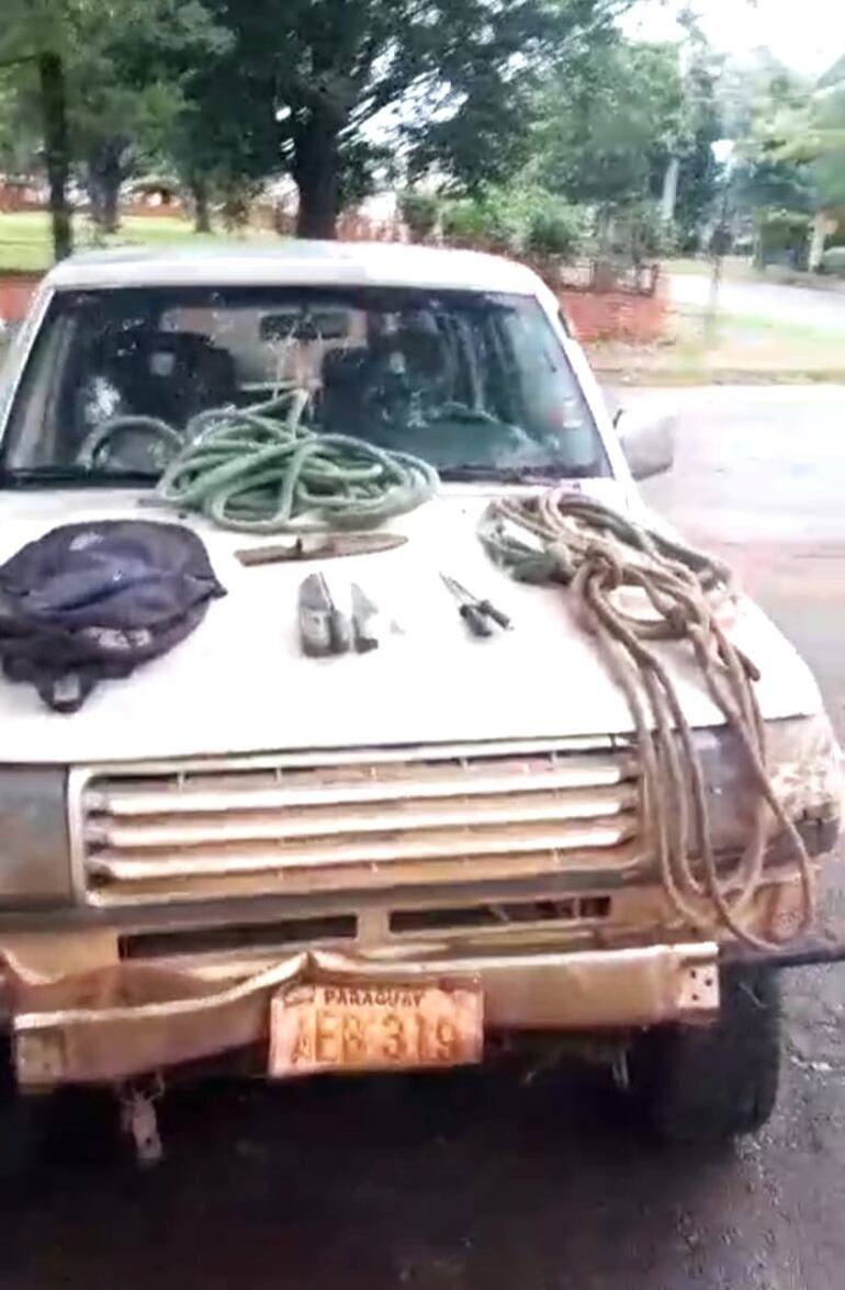 Las evidencias fueron incautadas por los intervinientes y por disposición fiscal.