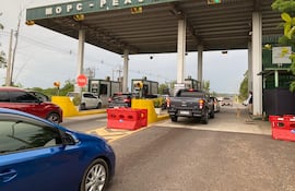 Imagen ilustrativa: peaje Ecovía, Luque - San Bernardino.