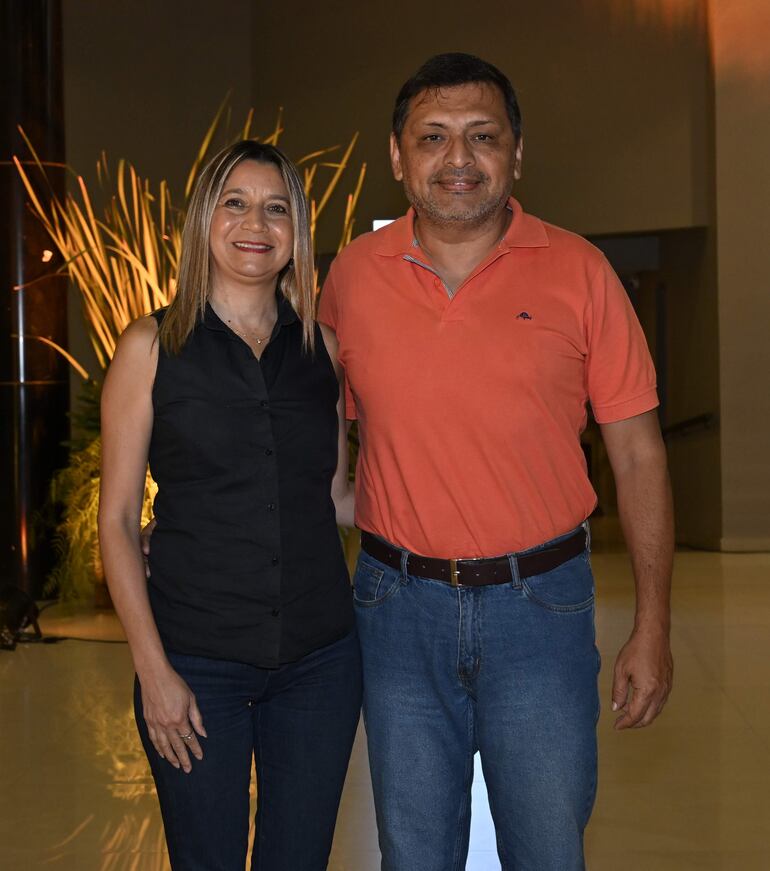 Letizia Florentín y Francisco Alfonso.