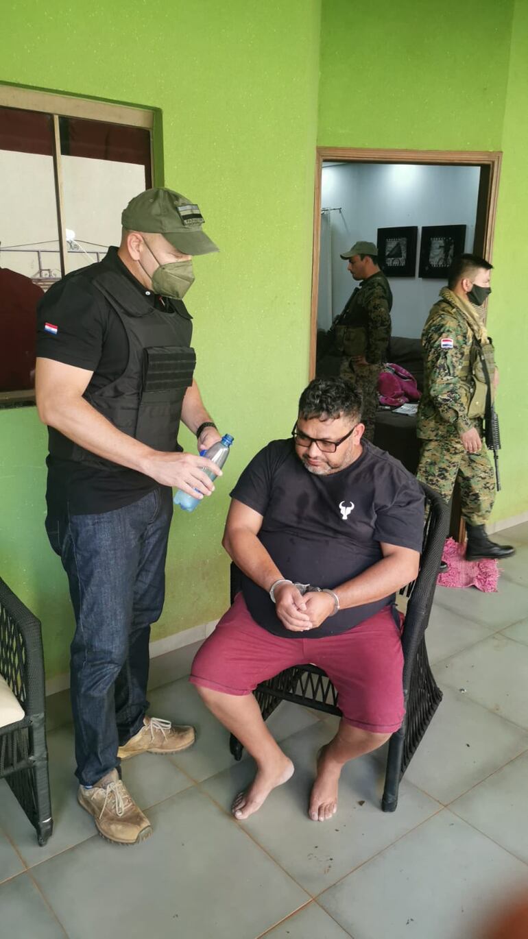 Alcides Dejesús Villasboa Peralta, alias Ropero, supuesto ideólogo del atentado.