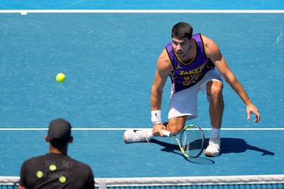 Carlos Alcaraz (22 años), líder de la clasificación mundial de tenis.