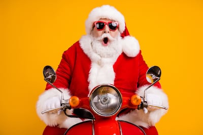 Concepto de diciembre acelerado.