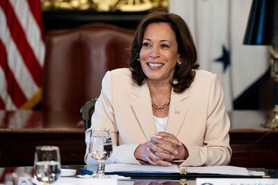 La vicepresidenta de EE.UU., Kamala Harris
