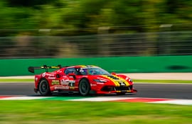 Gran performance durante el fin de semana del Ferrari 296 Challenge #4, al mando de Óscar Bittar y Pablo Benítes.