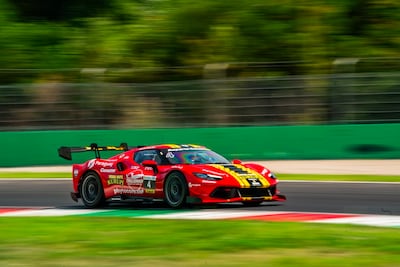 Gran performance durante el fin de semana del Ferrari 296 Challenge #4, al mando de Óscar Bittar y Pablo Benítes.