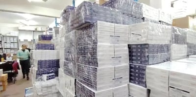 La III Región Sanitaria de Cordillera recibió una importante cantidad de insumos para fortalecer los servicios de salud de la zona.