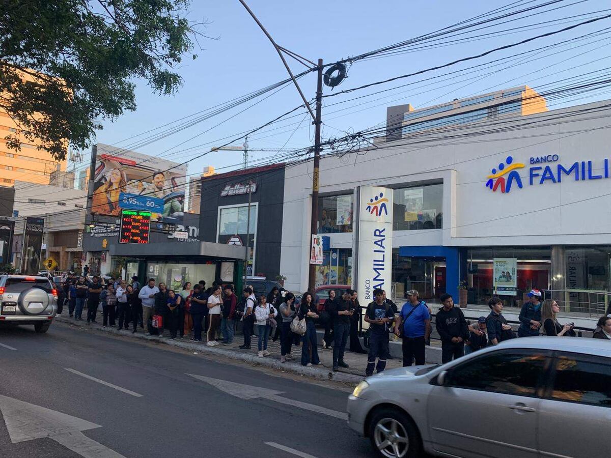 Video: reportan inconvenientes con semáforos y tráfico se intensifica en Asunción