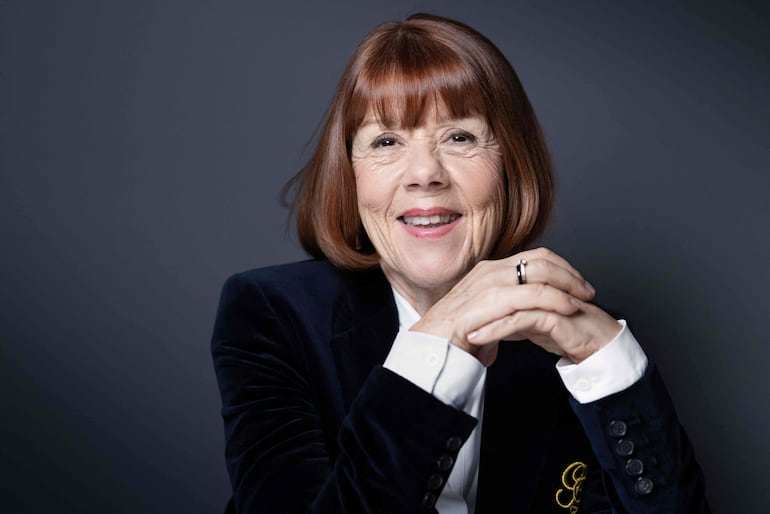 Gisèle Pelicot posa durante una sesión de fotos en París el 4 de febrero de 2026.