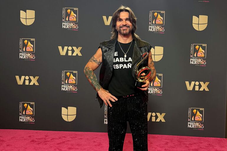 El cantante colombiano Juanes.