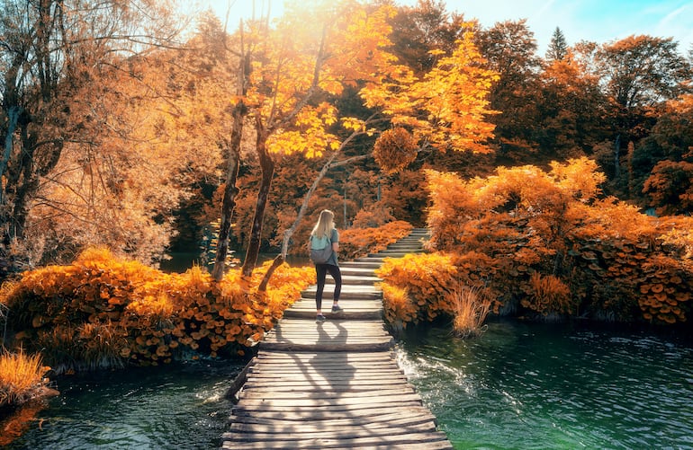 Plitvice Lakes, Croacia.