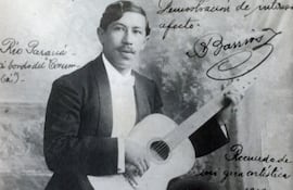 El compositor y guitarrista Agustín Pío Barrios, "Mangoré"