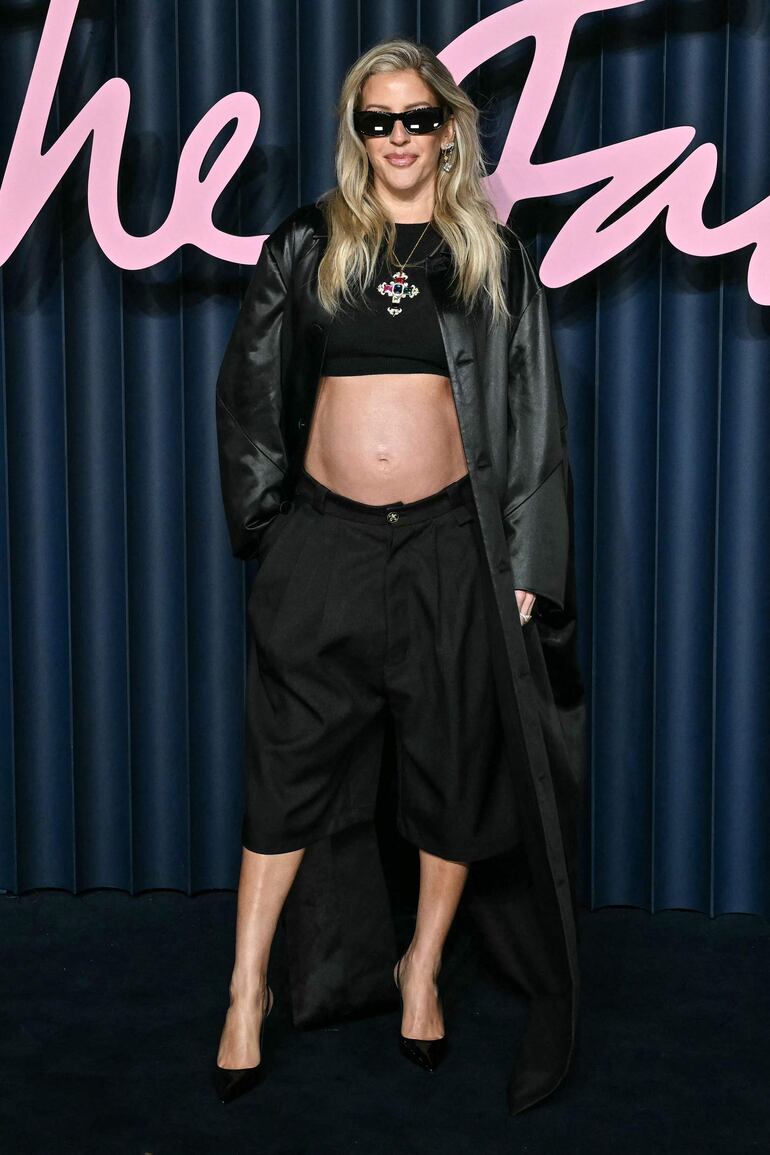 Ellie Goulding espera su segundo hijo, pues ya es mamá de Arthur. (Ben STANSALL / AFP)