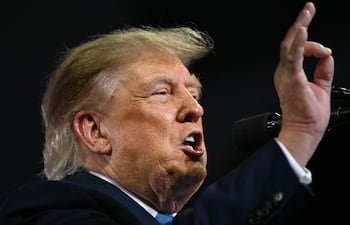 El presidente de Estados Unidos, Donald Trump, arremetió este sábado nuevamente contra los inmigrantes.