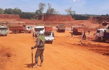 Paso Yobai: Fiscalía investiga supuesta excavación irregular de cinco hectáreas.