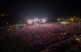 Festival del Ykua Bolaños 2026 reunió a unas 14.000 personas en Caazapá
