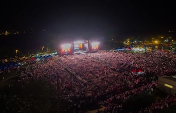 Festival del Ykua Bolaños 2026 reunió a unas 14.000 personas en Caazapá